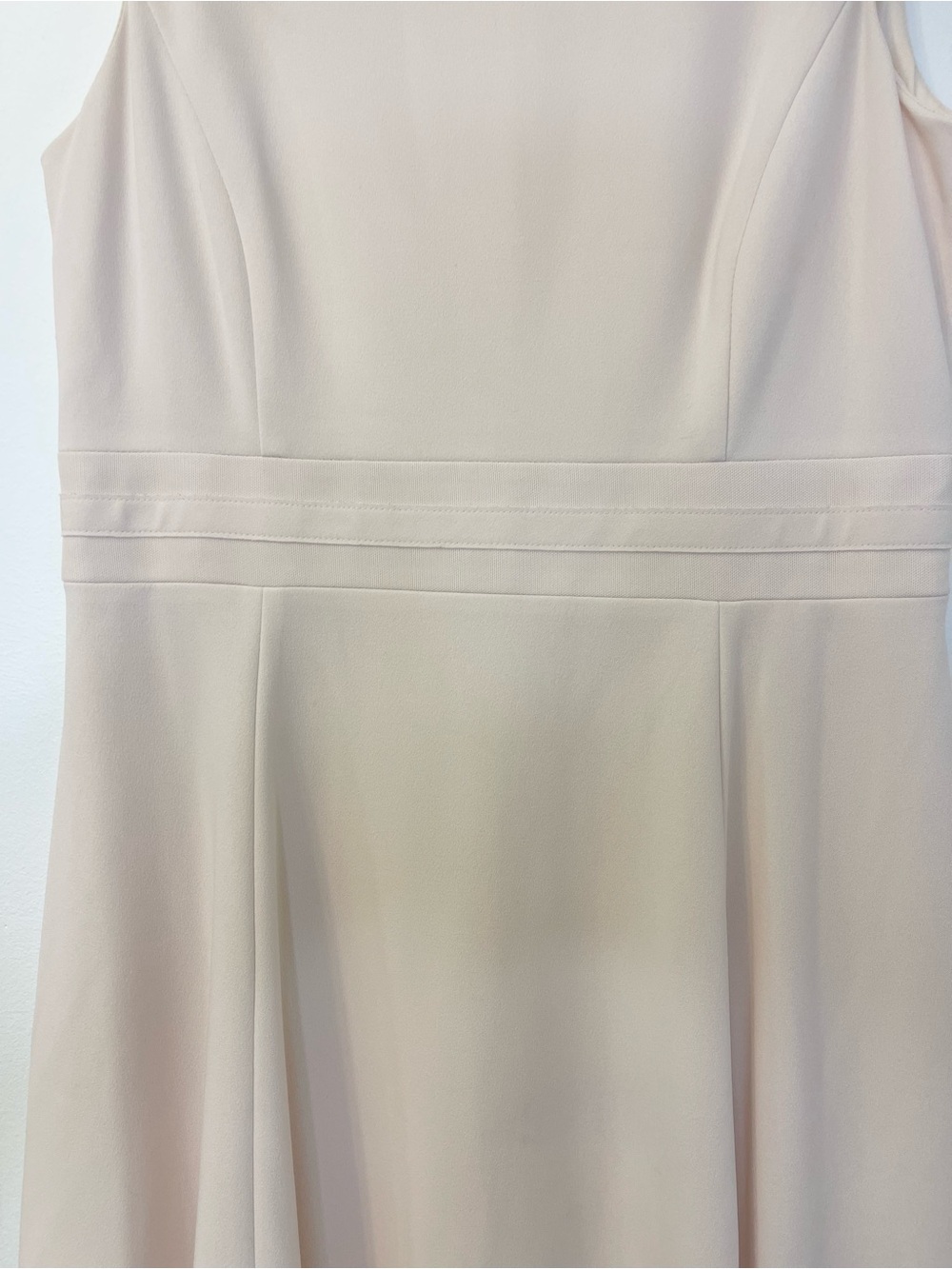 Calvin Klein Sleeveless Blush Midi Fit-and-Flare Dress Size 14 PTP 20”-22” - Picture 8 of 12